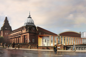 Visualisation of the completed Kelvin Hall refurbishment 2015