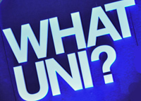 Image of the What Uni awards logo