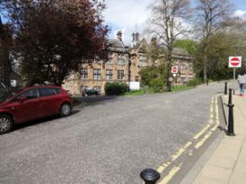 Image of Dumbarton Way on the University campus