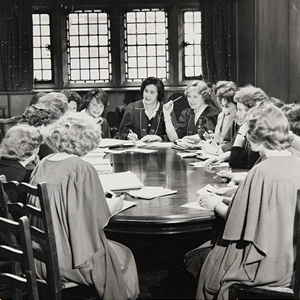 QMU 1950s board meeting