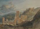Detail of Bacharach and Burg Stahleck by JMW Turner