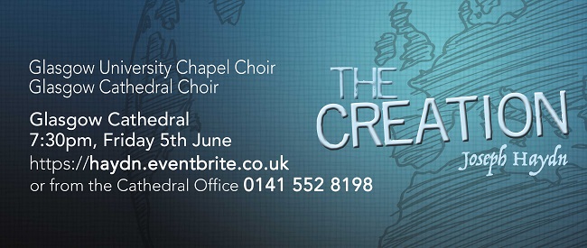 Poster for The Creation concert