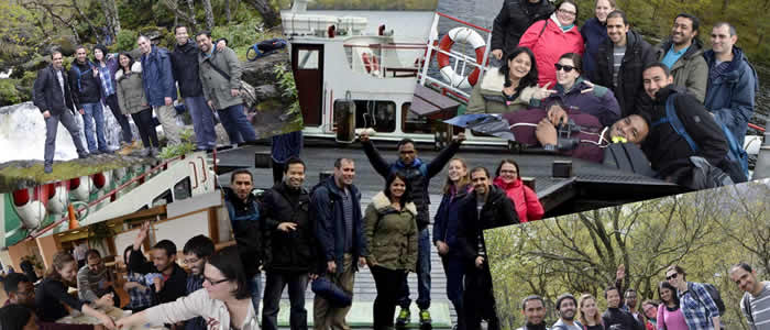 Postgraduate society enjoying day at Loch Lomond