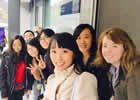 Visiting students from Sun Yat Sen outside the Dental School