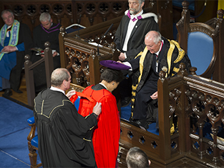 Baroness Scotland of Asthal - doffing cap