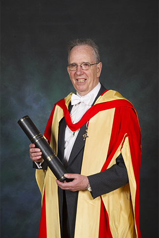 Mr Andrew Robertson at commemoration day