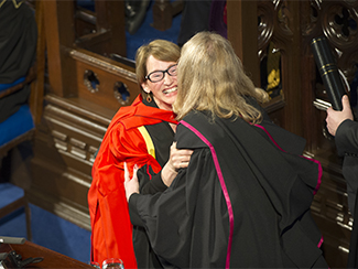 Prof Suzanne Fortier - commemoration day