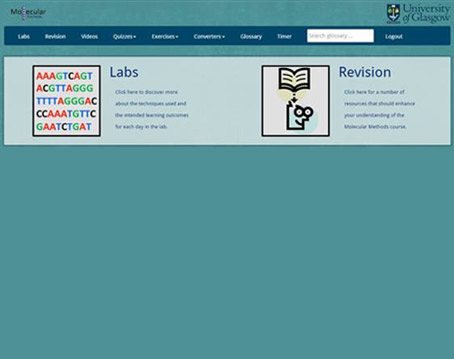Molecular Methods screenshot