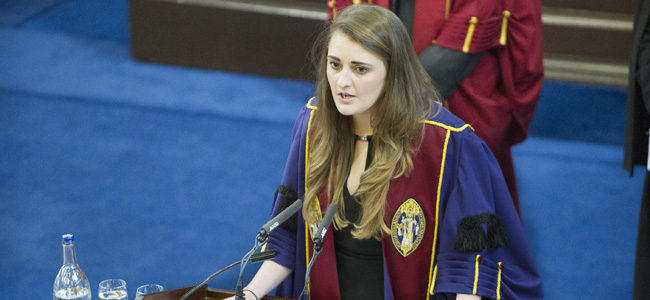 Image of Breffni O'Connor, SRC President