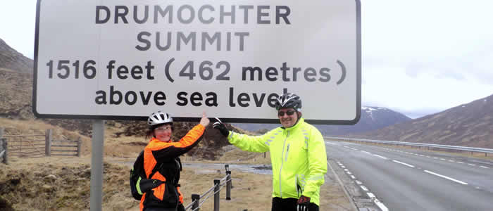 The profs on Drumochter summit