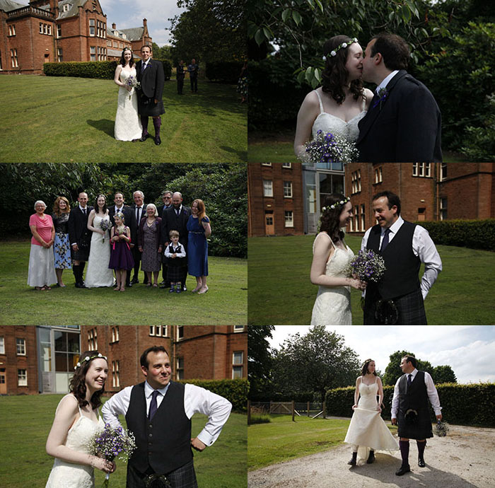 Wedding at Dumfries Campus