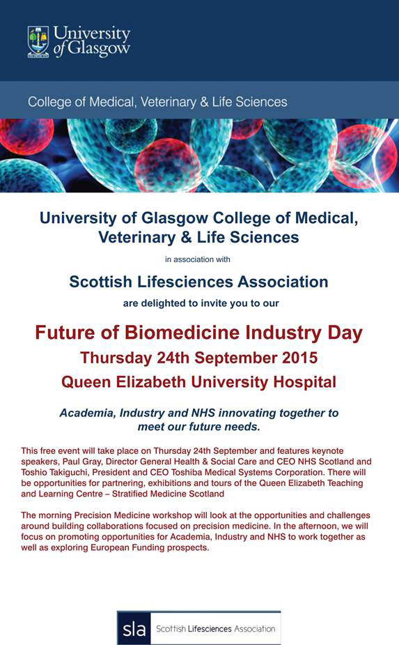 Biomedicine Day 2015 poster
