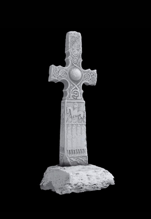 3D drawing of Constantine's Cross.