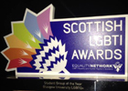 The 2015 LGBTQ awards logo