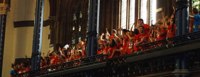 Image of Freshers' Week event in the Bute Hall
