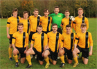 Image of the Glasgow University football 1st team 2015