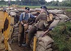 Trench in Pollock Park