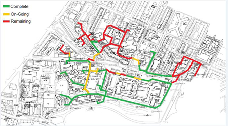 Image showing progress on the District Heating Scheme