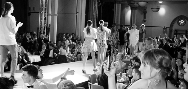 Image of the 2015 University charity fashion show