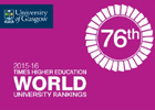 Image of the Times Higher rankings logo