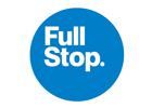 Image of the FullStop campaign logo in blue