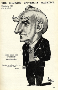 John Boyd Orr cartoon