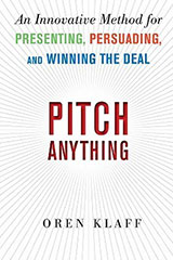 Cover image for the book Pitch Anything by Oren Klaff