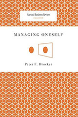 Cover image for the book Managing Oneself by Peter F Drucker
