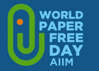 Logo of the World Paper Free Day
