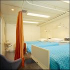 The QE2 hospital accommodation.