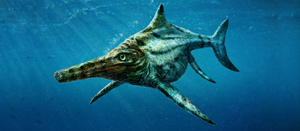 Ichthyosaur.