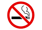 Image of a no smoking sign