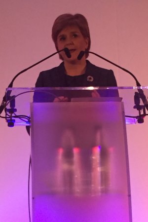 First Minister Nicola Sturgeon