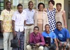 Image of Rwanda students with laptops