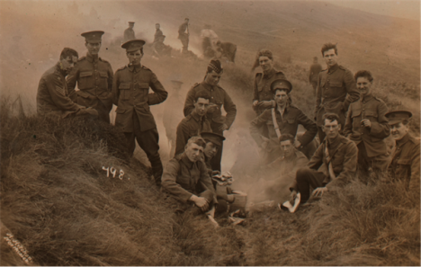 UofG WW1 officers training