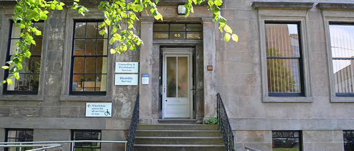 Picture of the Disability Service office entrance
