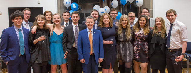 Image of the winners at this year's student teaching awards