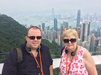 Scott Girvan in Hong Kong