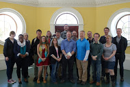 Glasgow/Edinburgh group inside and outside Monticello in Virginia