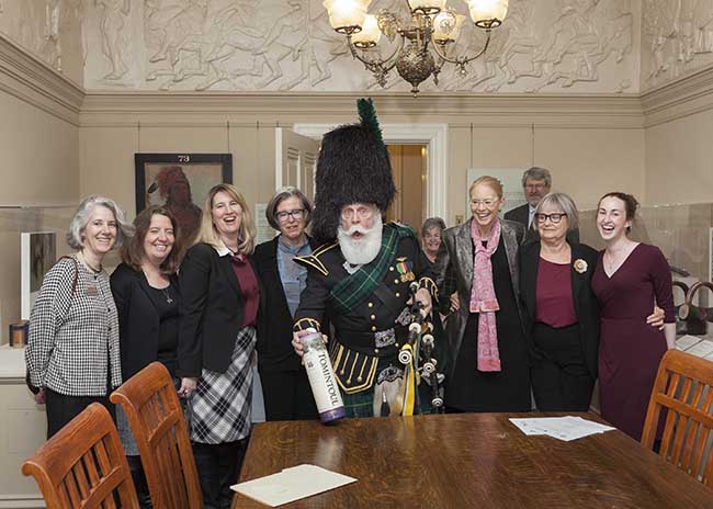 Smithsonian and UofG MOU signing