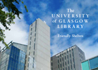 Image of the cover of Friendly Shelves, the story of the UofG Library