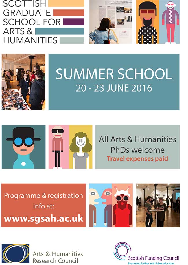 SGSAH Summer School Poster 2016