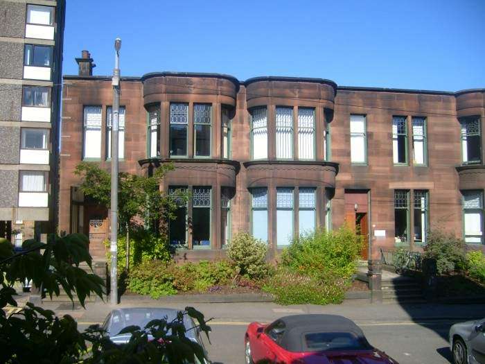 Front view of Bute Gardens