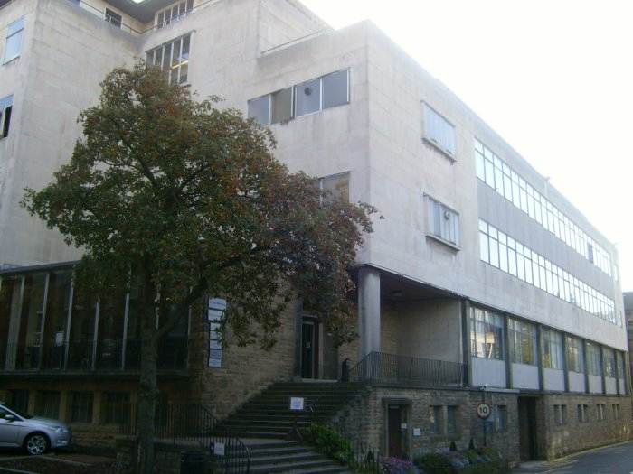 Back view of the Kelvin Building