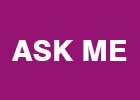 Image of the Ask Me campaign logo
