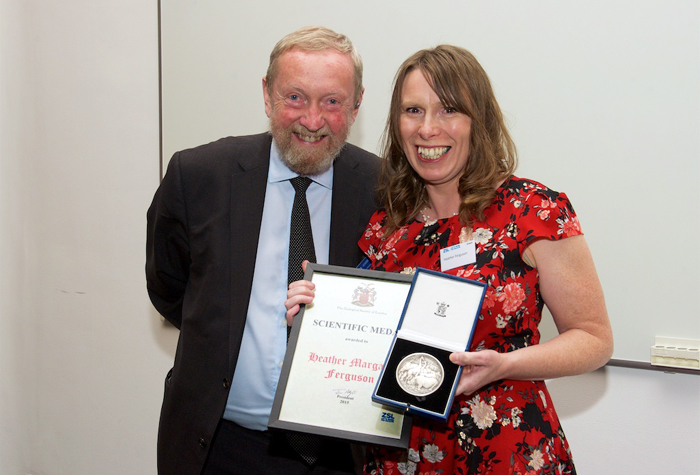 Heather Ferguson ZSL Scientific Medal