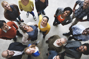 Image of a diverse group of people