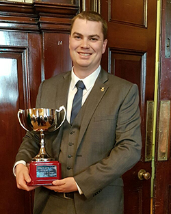 Image of Apprentice of the Year Andrew Pool, Estates and Buildings