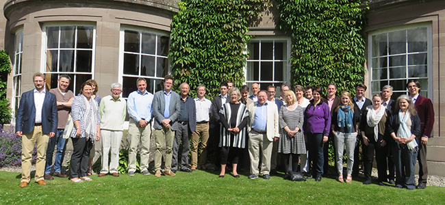 Image of the festschrift conference delegates honouring Prof. John M MacKenzie.