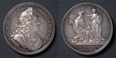 George I Coronation, silver, England, 1714 